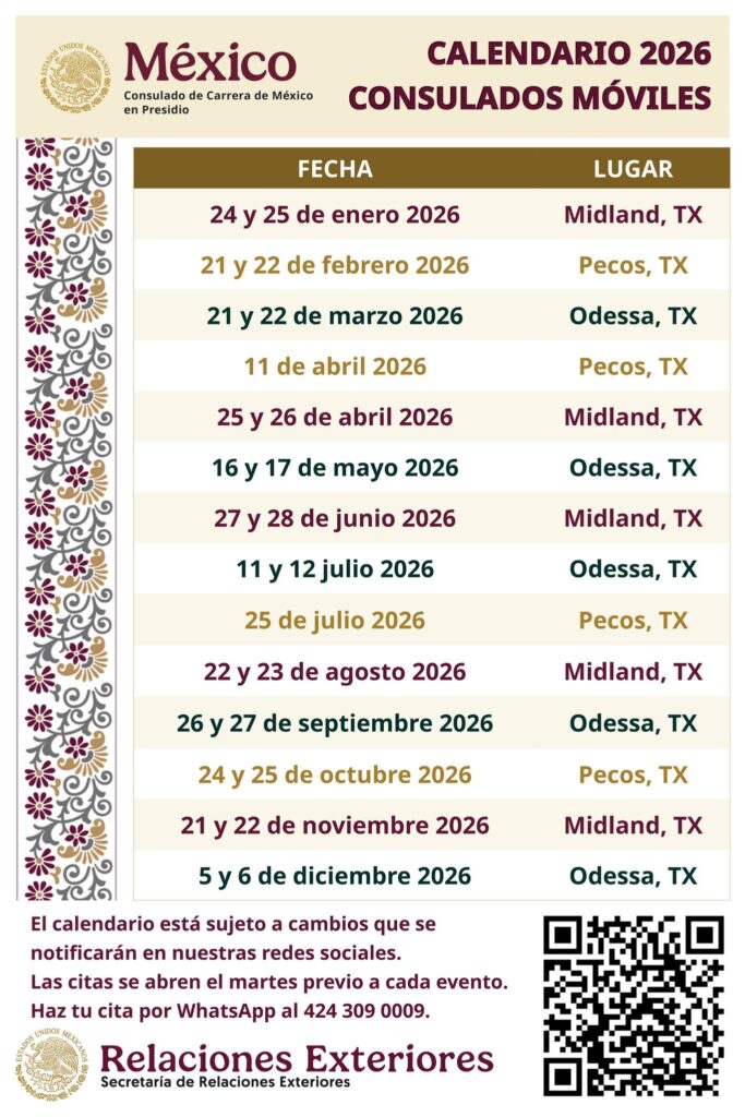 Consulado de mexico en presidio texas