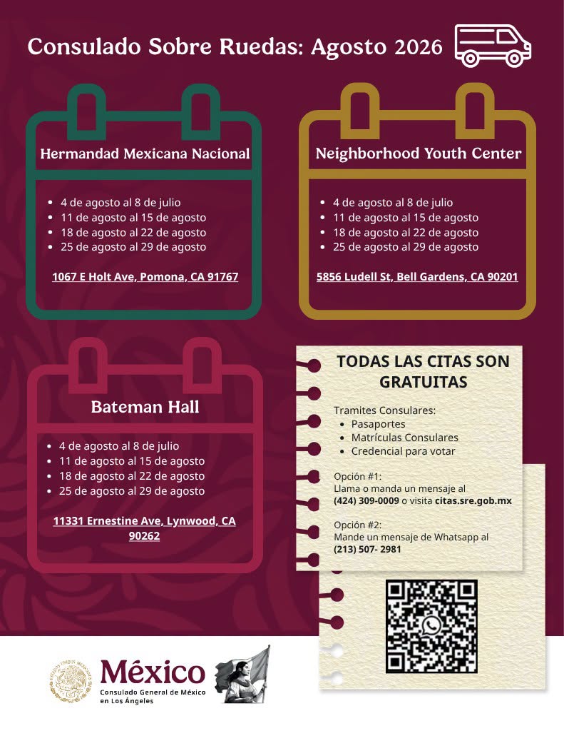 Consulado sobre ruedas los angeles