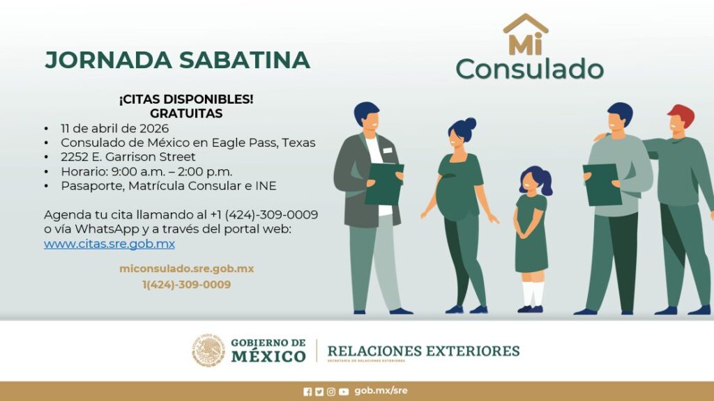 Consulado movil Eagle Pass